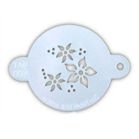 TAP 002 Face Painting Stencil - Flowers
