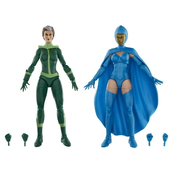 Marvel Legends Series Rogue and Destiny X-Men Comics Collectible 6-Inch Action Figures 2-Pack ( Exclusive)