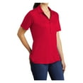 thumbnail image 4 of Womens Posi-UV Pro Short Sleeve Polyester Polo True Red 2X-Large, 4 of 5