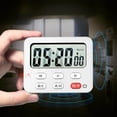thumbnail image 4 of TIMIFIS Usb Small Desktop Fan Kitchen Timer Baking Timer Clock Second Reminder Student Electronic Alarm Clock Countdown Timer Rechargeable Fan, 4 of 6