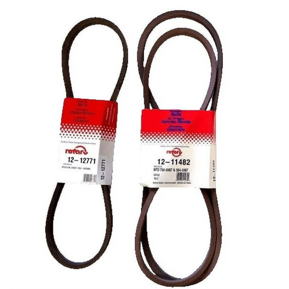 OEM Spec Belts fit MTD 954-0467A 954-04208A 7540467 75404208 9540467 95404208A Kit