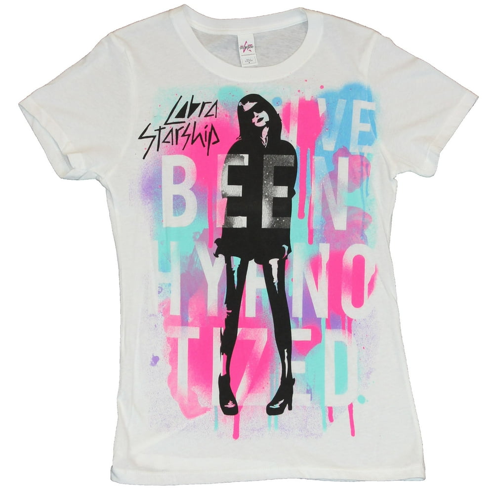 Cobra Starship - Cobra Starship Womens T-Shirt - Spray Painted Girl ...