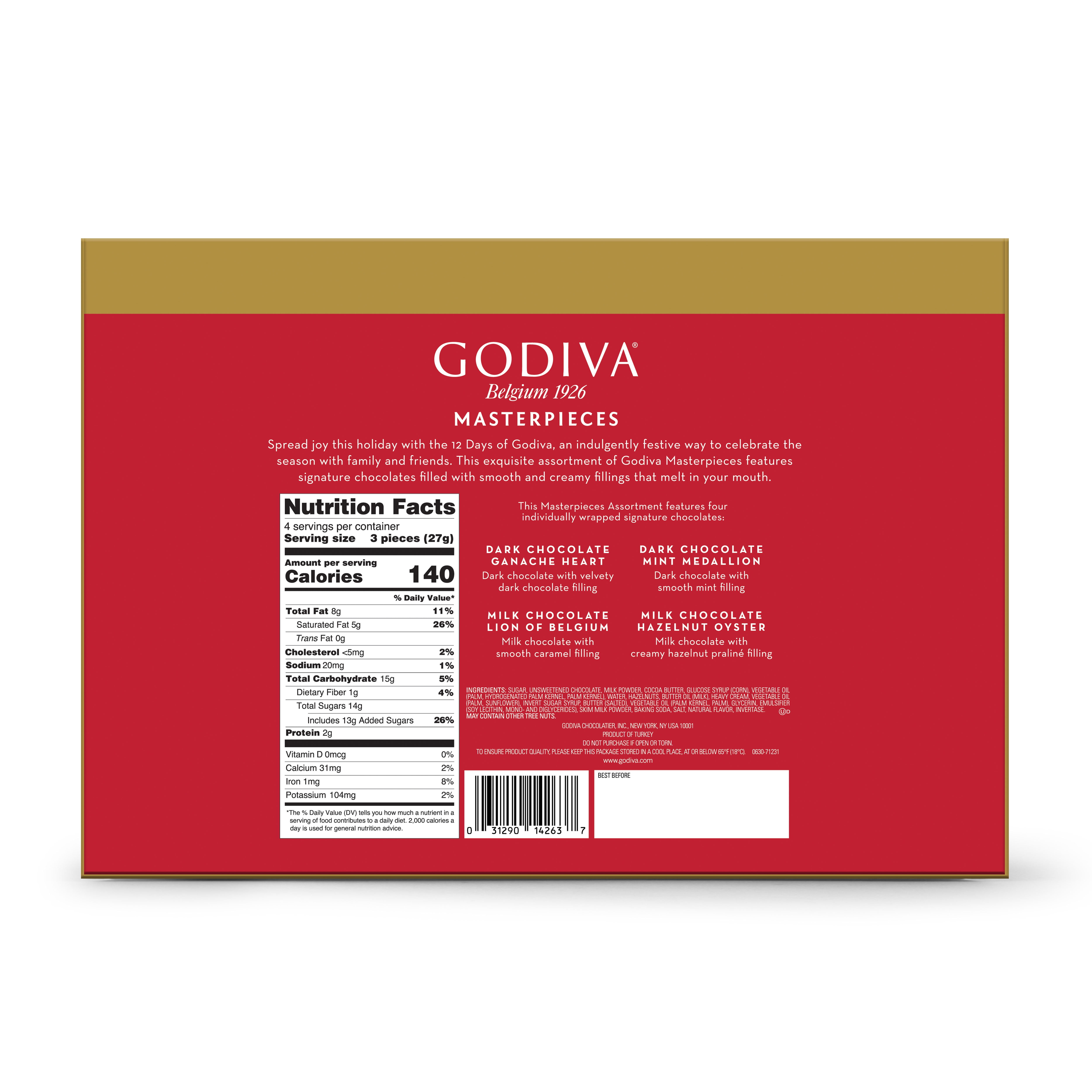 Godiva masterpieces 12 days of christmas Clearance