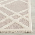 thumbnail image 3 of SAFAVIEH Cambridge Judy Geometric Wool Area Rug, Beige/Ivory, 6' x 6' Square, 3 of 7