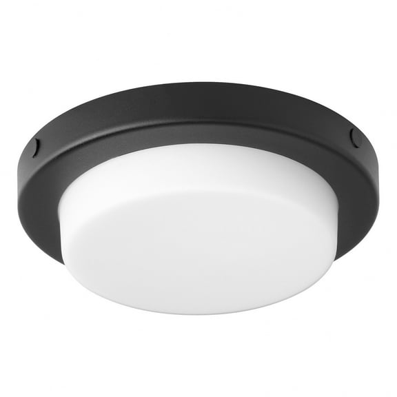 Quorum Lighting Trio Glass LED Noir 1L Fan Dry