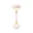Baby Pink, variant on Natural Amethyst Stone Face Roller & Facial Massager for Under-Eye Care – Soothes & Refreshes Skin