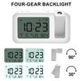 VOCOO Projection Alarm Clock for Ceiling/Wall/Bedroom, Electric Ceiling