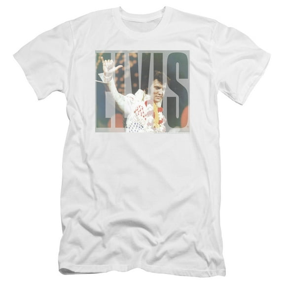 Elvis Presley - Aloha Knockout - Premium Slim Fit Short Sleeve Shirt - X-Large
