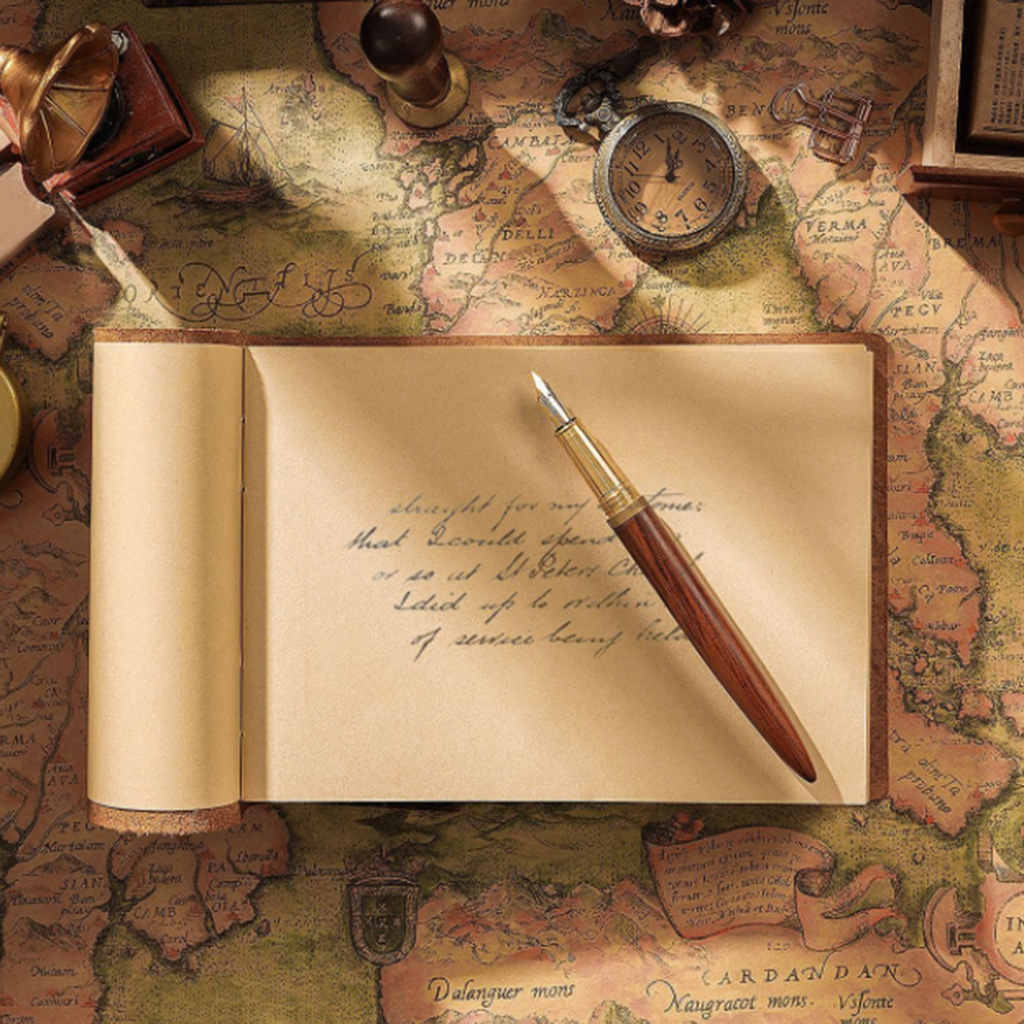 Retro Travel Journal Writing Notebook Diary Leather Bound Handmade Sketchbook