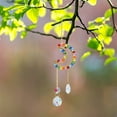 thumbnail image 5 of Home Decor QTOCIO Wind Chimes Crystals Hanging for Window Garden Suncatchers Crystal Prisms Boho Wind Chimes, 5 of 6