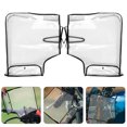 thumbnail image 1 of FENGGUIQU 1Par Protector Transparente Para Manillar De Motocicleta Impermeable Y Calentador, 1 of 6