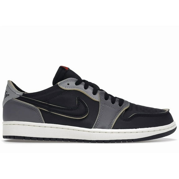 Jordan Men's 1 Low OG EX Black Smoke Grey Basketball Shoes, from StockX