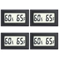 thumbnail image 1 of Hweilai Reptile Thermometer Pack of 4 Mini Hygr Indoor Humidity Thermometer, 1 of 5