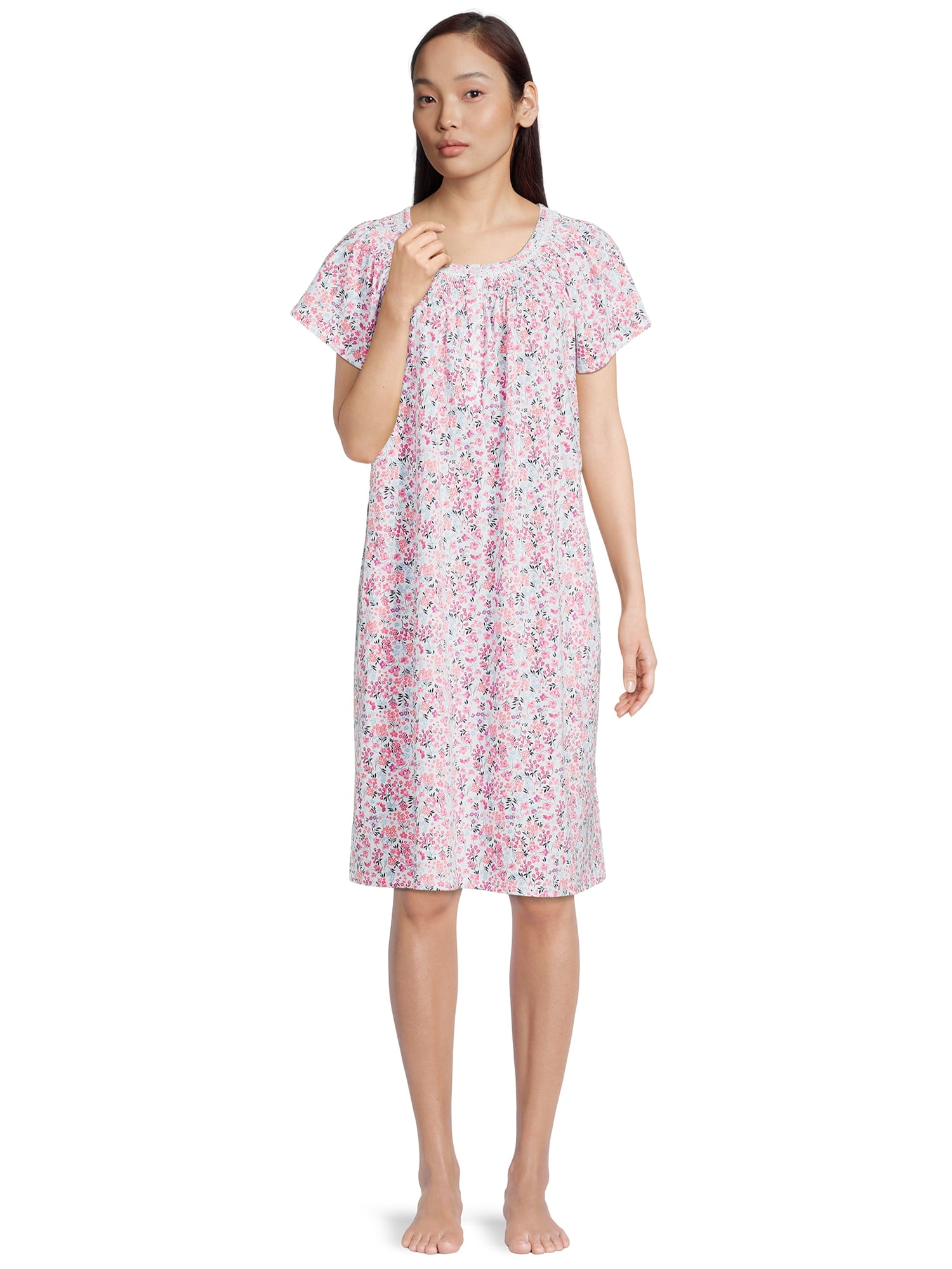 Aria Nightgown with Pockets (Women and Women's Plus) - Walmart.com