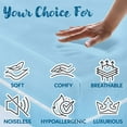 thumbnail image 7 of Guardmax Jersey Knitted Full Zippered Mattress Encasement - Waterproof & Bed Bug Proof Mattress Protector - Comfortable, Soft, and Noiseless Zippered Bedding - Dust Mite Proof (54 x 75 x 12), 7 of 7