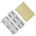 thumbnail image 3 of MERRYHAPY 3 Set Patch Panel Hanger Plastic White Wall Decoration General Users, 3 of 7