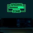 thumbnail image 6 of CCOCC Glow in the Dark Stickers,Glowing Night Effect Gaming Room Decor,Gaming Zone Graphics Wall Decor for Bedroom,Green, 6 of 7