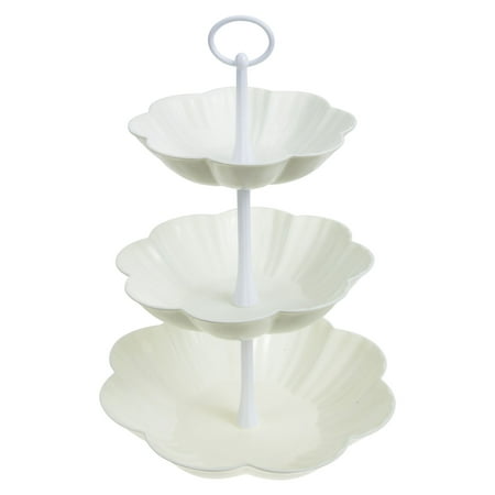 

HOMEMAXS Household Dessert Stand Multi-function Fruit Stand Wear-resistant Tier Tray Fruit Supply