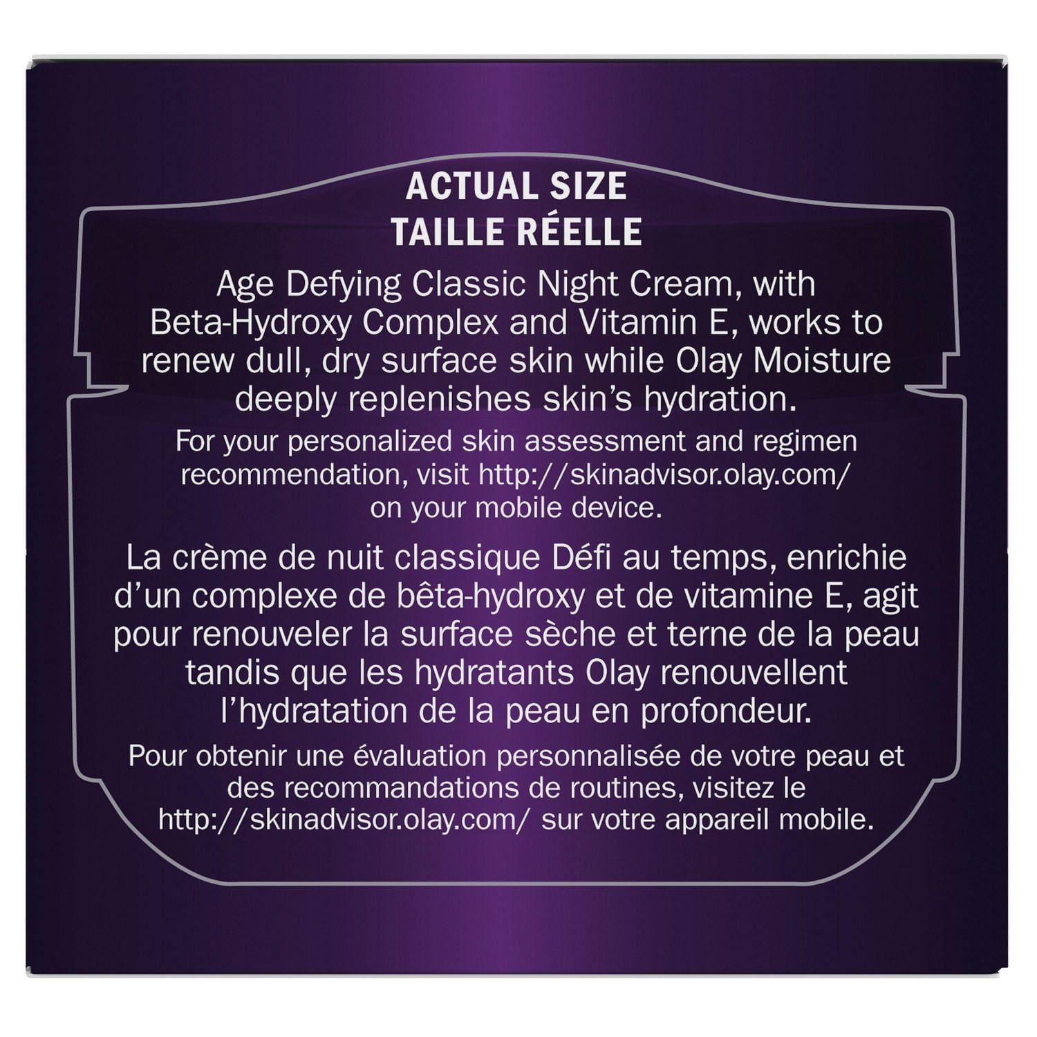 Olay Age Defying Classic Night Cream, Face Moisturizer, 56G