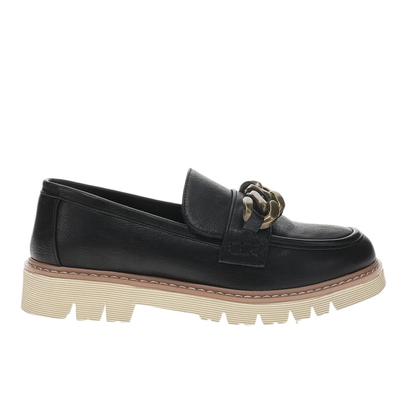 Corkys Womens Not Literally Lug Sole Loafers Casual Shoes