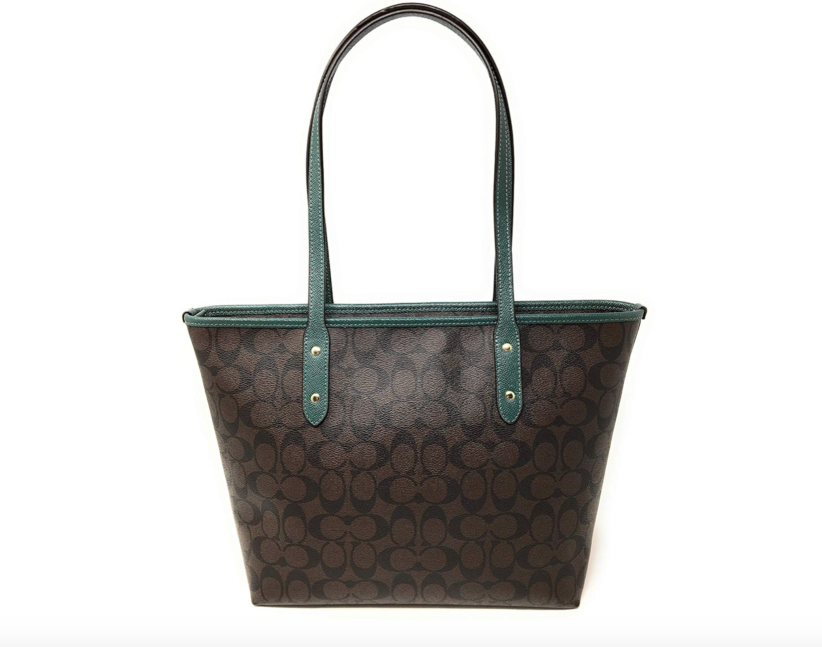 turquoise purse coach