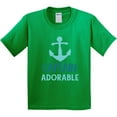 thumbnail image 3 of Inktastic Captain Adorable, Boat Anchor, Sailor, Sailing Youth T-Shirt, 3 of 5