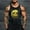 #44Black, variant on Men's Sleeveless Tank Mens Halloween Printed Personalized Fashion T-Shirt Workout Gym Slim Fit Tops Scoop Neck Tank