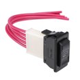 thumbnail image 1 of Interruptor de ventana de coche Uxcell de 5 pines Interruptor maestro de control de coche con interruptor y arnés de cableado Momentáneo DC 12V, 1 of 6