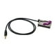 thumbnail image 1 of Cable adaptador Yotijar para automóvil con conector de sintonizador de TV RNS-E de 3,5 MM, 1 of 6