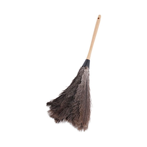 Duster Ostrich Feather 20" With Wood Handle CS-81705 