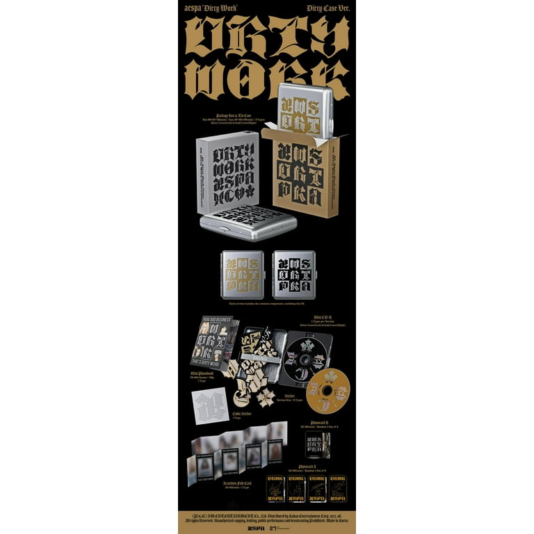 aespa カリナ DirtyWork WalMart ウォルマート USトレカ aespa