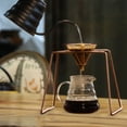 thumbnail image 4 of Metal Cup Holder Clear Stand Glass Coffee Pour Over Coffee Station Coffee Dripper Holder,Pour Over Coffee Station Drip Coffee Pour Over Coffee Dripper Stand for Coffee, 4 of 8