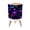Color 3, variant on Small Trash Can with Lid Neon Mushrooms Psychedelic Dark 1.8 Gallon Dog Proof Trash Can Round Garbage Can Waste Bin Wastebasket for Bathroom Bedroom Living Room