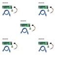 thumbnail image 1 of relayinert PCI -E Riser Board 1x to 16x Adapter Card PCI -E Graphic Card Riser Card with 4pin Power Socket PCI -E Riser Board for Green 30CM 5Set, 1 of 6