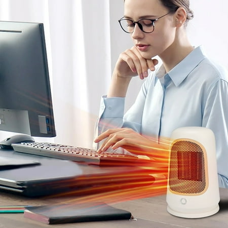 

Mini Portable Heater Fireplace Bellows Desktop Heater Heating Electric Heater Home Heater High Power Mini Heater Ceramic Number Dish Ceramic Heaters with Remote Low Space Heater 100w