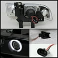thumbnail image 2 of For 98-04 Chevy S-10 S10 Sonar CCFL Halo Projector Headlights (Black) YD-PRO-CS1098-CCFL-BK, 2 of 2