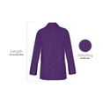 thumbnail image 5 of Panda Uniform by HeedFit 29" Medical Lab Coat for Women – 10XL Purple, 5 of 7