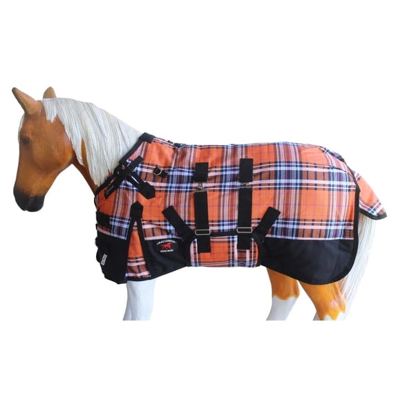 56" 1200D Miniature Weanling Donkey Pony Horse Foal Winter Blanket Orange 51970B