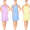 Purple Blue Yellow, variant on House Dresses for Women with Pockets - Lightweight Breathable Sleeveless Muumuu & Nightgowns - Zipper Front Housecoat and Dusters for Women