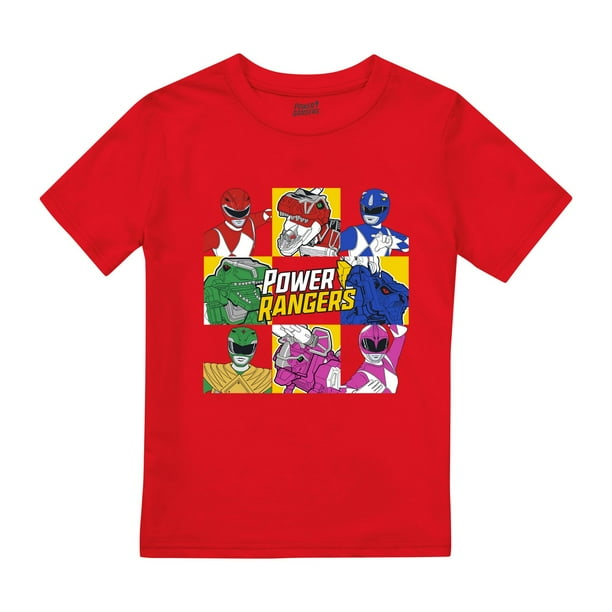 Camiseta power rangers niño hotsell