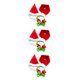 thumbnail image 2 of Conjunto de bufanda de campana de sombrero de Papá Noel Greeniant Disfraz de Navidad para Mascotas, 2 of 6