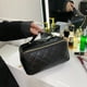 thumbnail image 1 of Bolsa de cosméticos de viaje de moda bolsa de accesorios de artículos de tocador de gran capacidad (negro) Ehuebsd Cuidado Belleza, 1 of 8