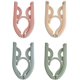 thumbnail image 1 of Perchas Plegables, Accesorios De Lavandería Con 4 Perchas Plegables Para Viajes, Perchas Telescópicas Multifuncionales Para Secar La Ropa En Hom. Afortunado Sencillez, 1 of 5
