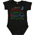thumbnail image 3 of Inktastic Guitar Player Like Daddy Boys or Girls Baby Bodysuit, 3 of 5