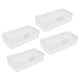 thumbnail image 5 of CAJA DE ALMACENAMIENTE TRANSPARENTE, LISA Y SIN COSTURAS Y DURADERA CAJA DE PLÁSTICO TRANSPARENTE CUBIERTA BISA, 5 of 7