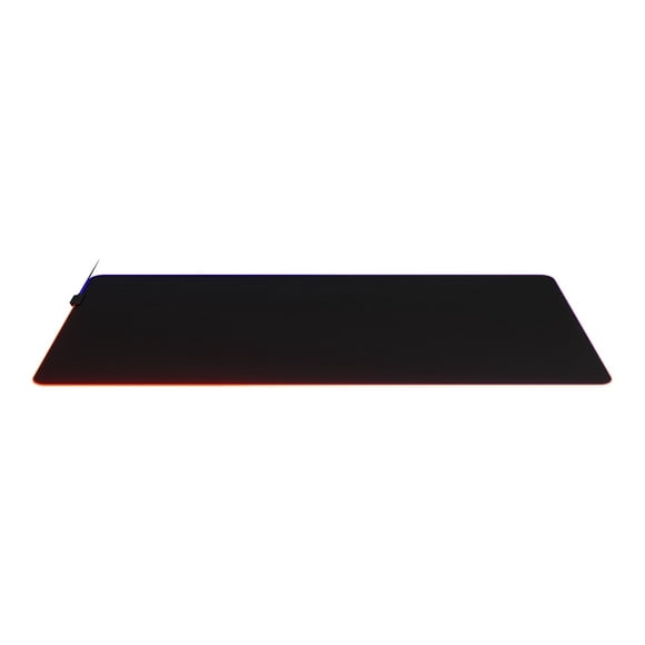 SteelSeries QcK Prism Cloth - Illuminated keyboard and mouse pad - size XXXL