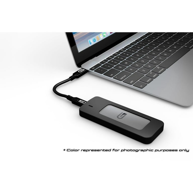 Glyph, Atom EV SSD, USB C (3.2, Gen2), USB 3.0, Thunderbolt 3