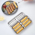 thumbnail image 5 of 6 Grids Stainless Steel Hot Dogs Stencils Diy Maker For Making Bratwurst Hot Dog, 5 of 5