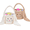 8#Brown+White, variant on Kayanuo Easter Plush Bunny Basket for Kids Home Decor Bags Cute Rabbit Bucket with Foldable Ears Handle Egg Hunt Easter Tote Candy Bag Basket for Party Decorations Candy Gifts