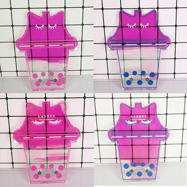 Teja magnética grande personalizada del latigazo del gato del kt del tenedor de la plataforma de la teja del pegamento de la extensión del latigazo